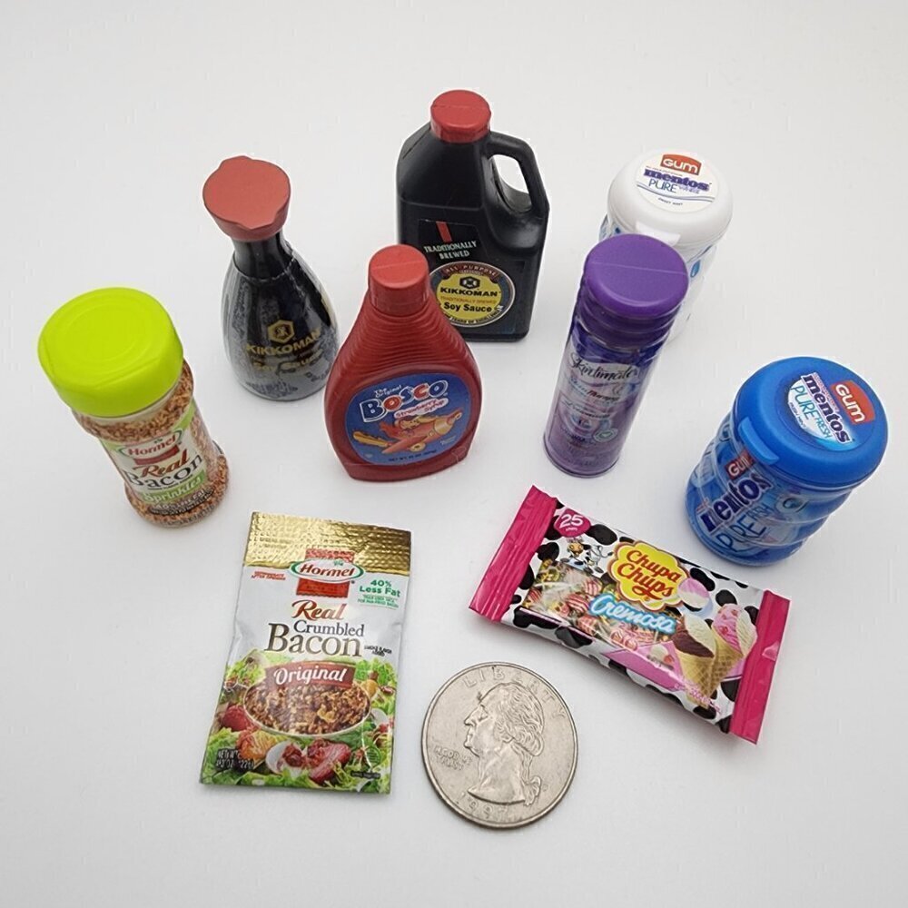 Mixed Lot of 9 Zuru Surprise Mini-Brand Series 1 Common Mini-Brands